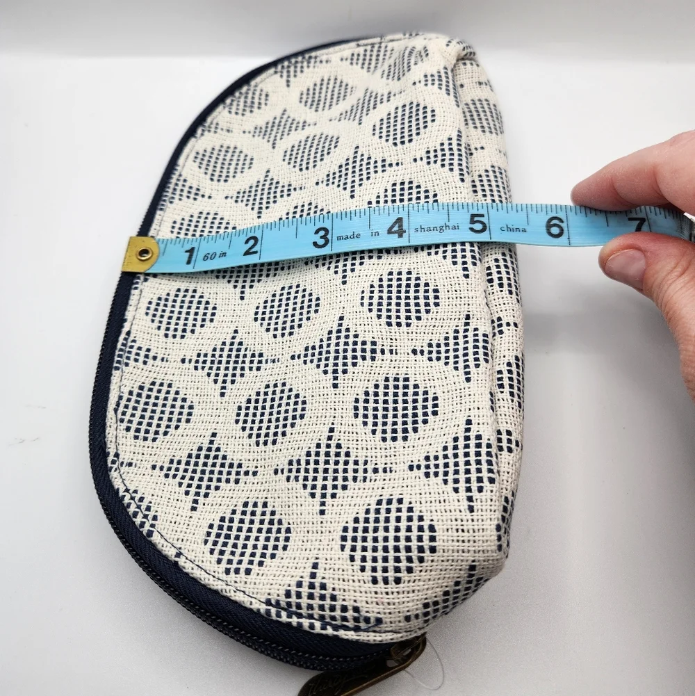 Thirty-One Half Moon Pouch Cosmetic Bag